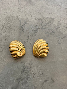 1980s Givenchy Shell Earrings