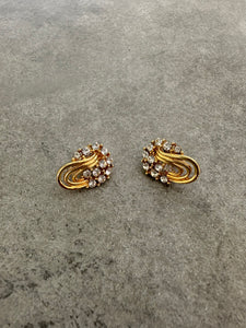 Vintage Givenchy Delicate Crystal Earrings