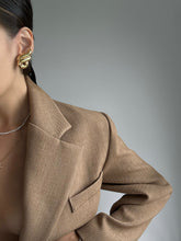Load image into Gallery viewer, Vintage Givenchy Chunky Winged Earrings
