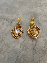 Load image into Gallery viewer, 1980s Yves Saint Laurent Heart Earrings
