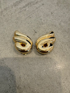 Vintage Givenchy Chunky Winged Earrings