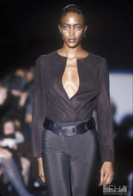 Load image into Gallery viewer, 1997 Gucci Tom Ford Leather Link Belt
