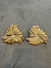 Load image into Gallery viewer, Vintage 1980s Large 3-D Structure Earrings
