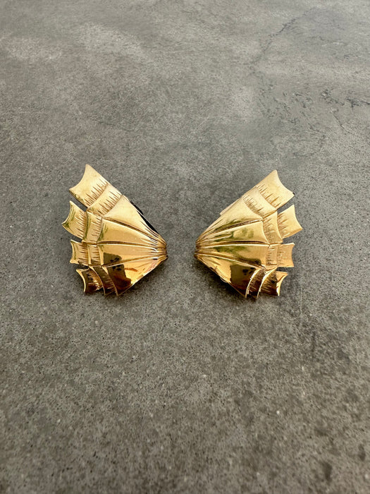 Vintage Givenchy Winged Earrings