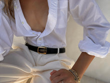 Load image into Gallery viewer, 1980s Yves Saint Laurent Leather Belt
