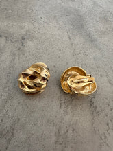 Load image into Gallery viewer, 1980s Givenchy Minimalist Gold Earrings
