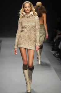 Miu Miu F/W 2002 Runway Tweed Dress