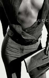 1997 Gucci Tom Ford Leather Link Belt