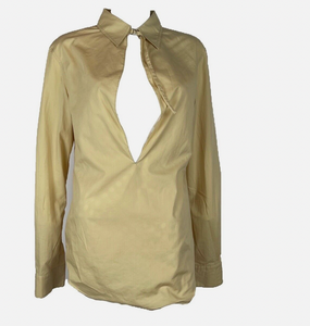 1990's Alexander McQueen Cutout Blouse