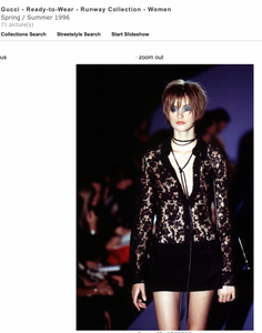 Gucci Tom Ford 1996 Skirt Assemble