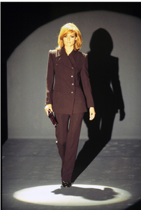 Gucci F/W 1995 Pinstripe Skirt Suit
