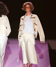 Load image into Gallery viewer, RARE S/S 2002 Gucci Tom Ford Runway Leather Jacket
