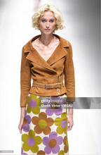Load image into Gallery viewer, S/S 2003 Celine Floral Runway Skirt
