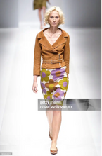 Load image into Gallery viewer, S/S 2003 Celine Floral Runway Skirt
