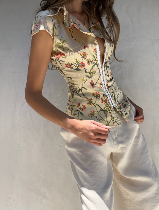 Early 2000's Cavalli Corset Top