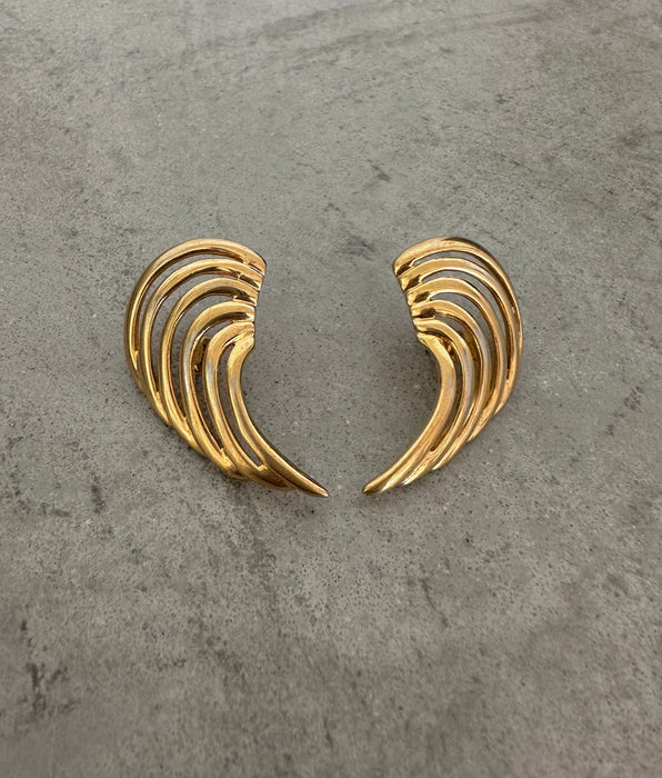Vintage Napier Angel Wing Earrings