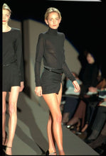 Load image into Gallery viewer, Gucci By Tom Ford 1997 Runway G Buckle Wrap Leather Belt Dress
