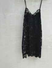 Load image into Gallery viewer, 1990&#39;s Mini Sheer Lace Dress
