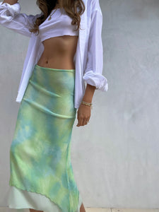 Early 2000's Roberto Cavalli Silk Skirt