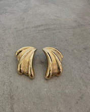 Load image into Gallery viewer, Vintage Givenchy Chunky Abstract Wing Earrings
