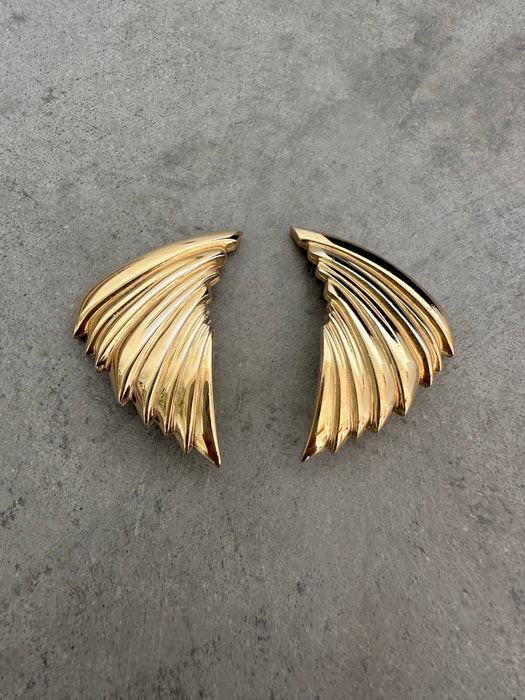 Vintage Givenchy Angel Wing Earrings