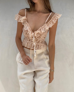 Vintage Romantic Lace Top