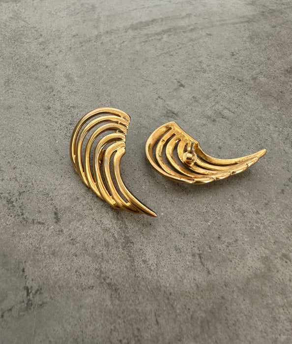 Vintage Napier Angel Wing Earrings