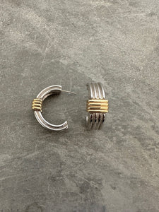 1990's Givenchy Pierced Earrings