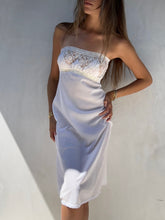 Load image into Gallery viewer, Vintage Strapless Lace dress
