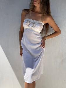 Vintage Strapless Lace dress