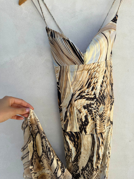 1990's Cavalli Corset Gown