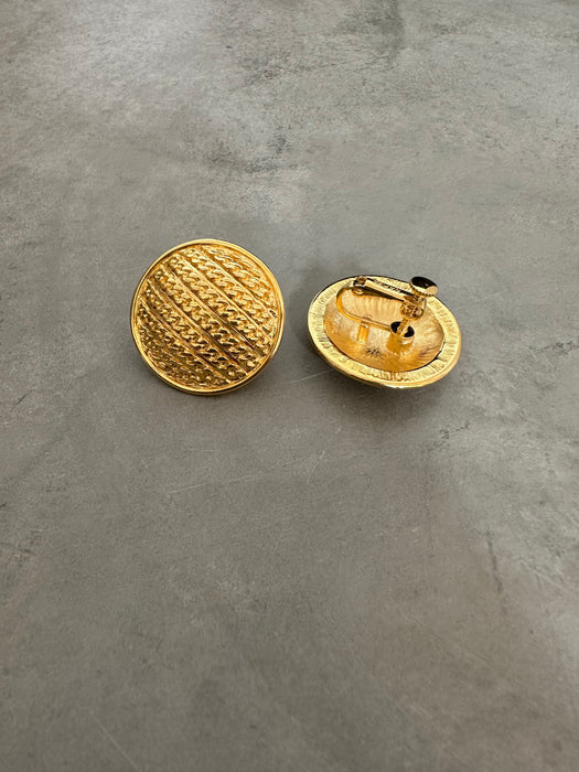 1990's Napier Chunky Clip-On Earrings