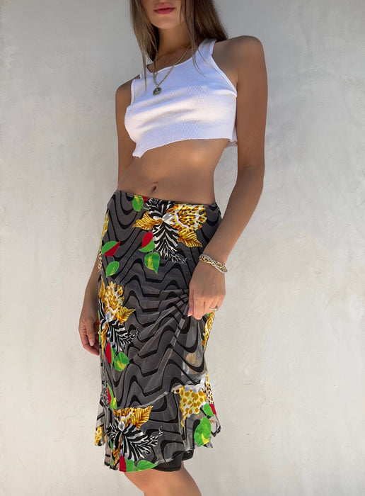 RARE Versace S/S 1997 Runway Skirt Assemble
