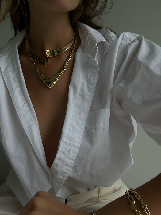 1980's Napier Minimalist Necklace