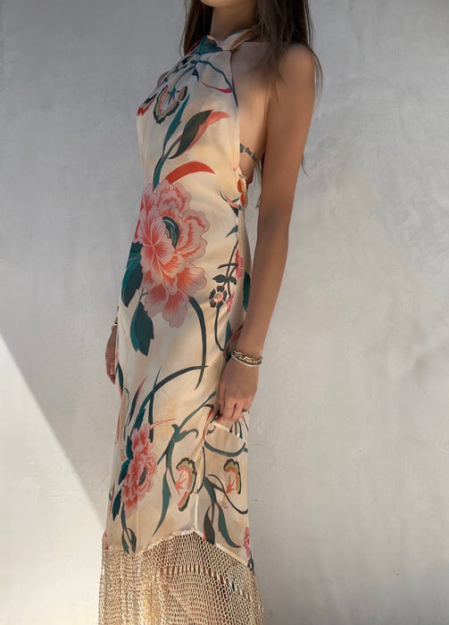 Rare 1990's DVF Silk Gown
