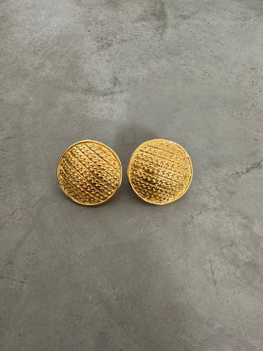 1990's Napier Chunky Clip-On Earrings