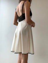 Load image into Gallery viewer, 1990&#39;s White Satin Slip Dress
