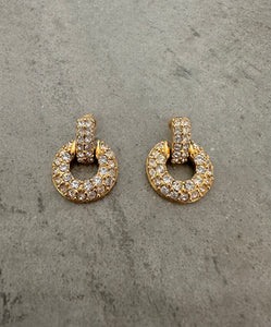 Vintage Savvy by Swarovski Crystal Pierced Earrings