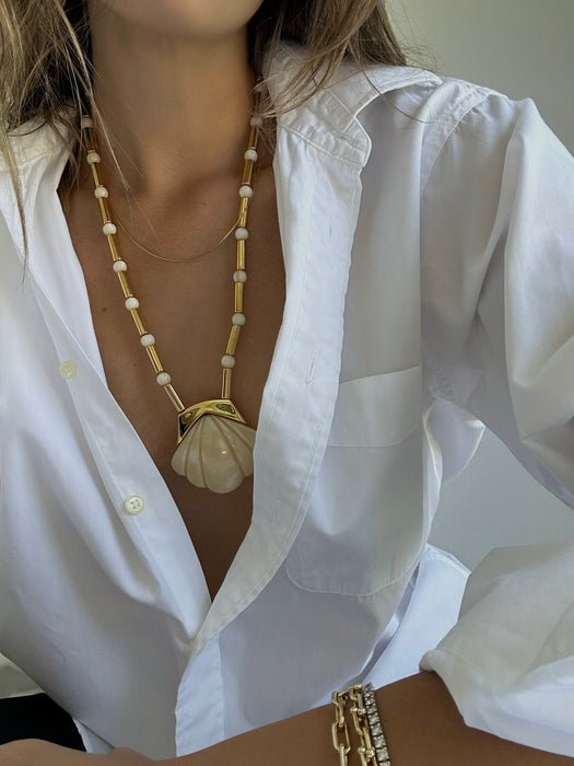 1990's Napier Shell Necklace