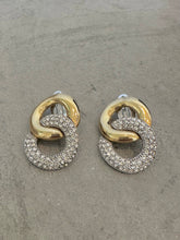 Load image into Gallery viewer, Vintage Givenchy Rhinestone Statement Earrings
