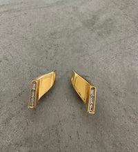 Load image into Gallery viewer, Vintage Givenchy Modernist Earrings
