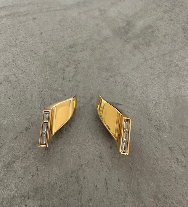 Vintage Givenchy Modernist Earrings