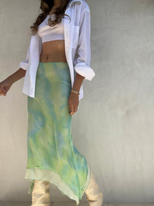 Early 2000's Roberto Cavalli Silk Skirt