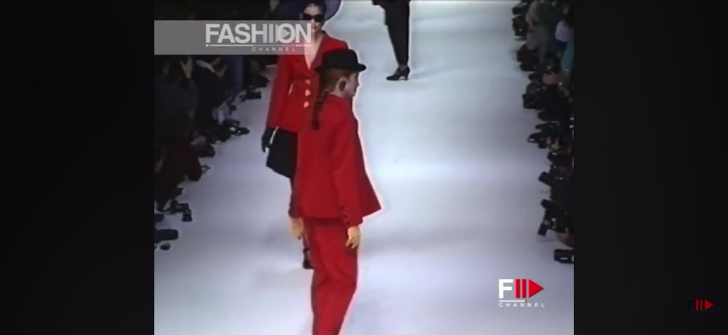 F/W 1993 Yves Saint Laurent Heart Button Runway Blazer