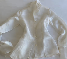 Load image into Gallery viewer, GianFranco Ferre White Sheer Blouse
