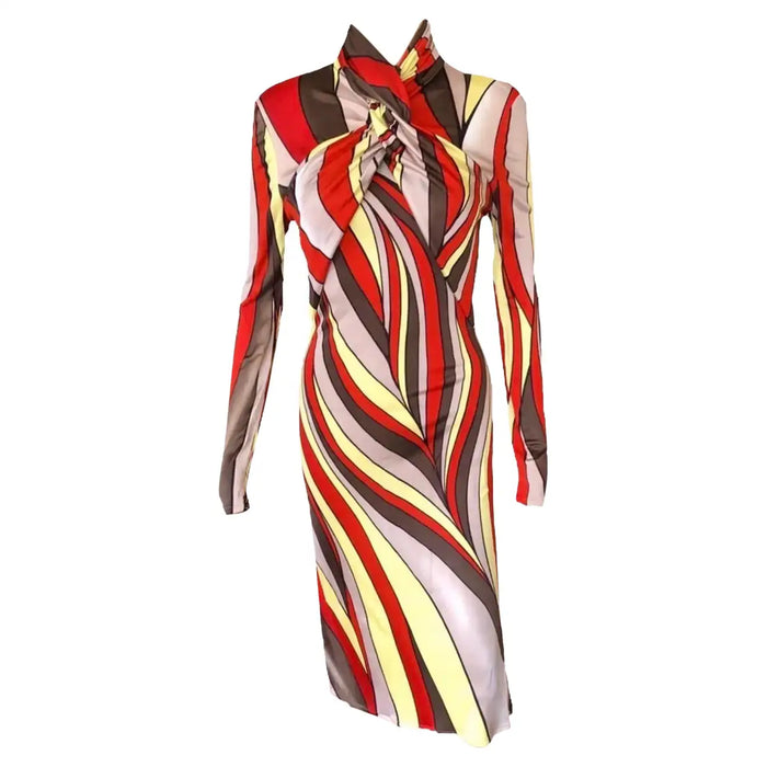 Gianni Versace F/W 2000 Runway Dress Look 28