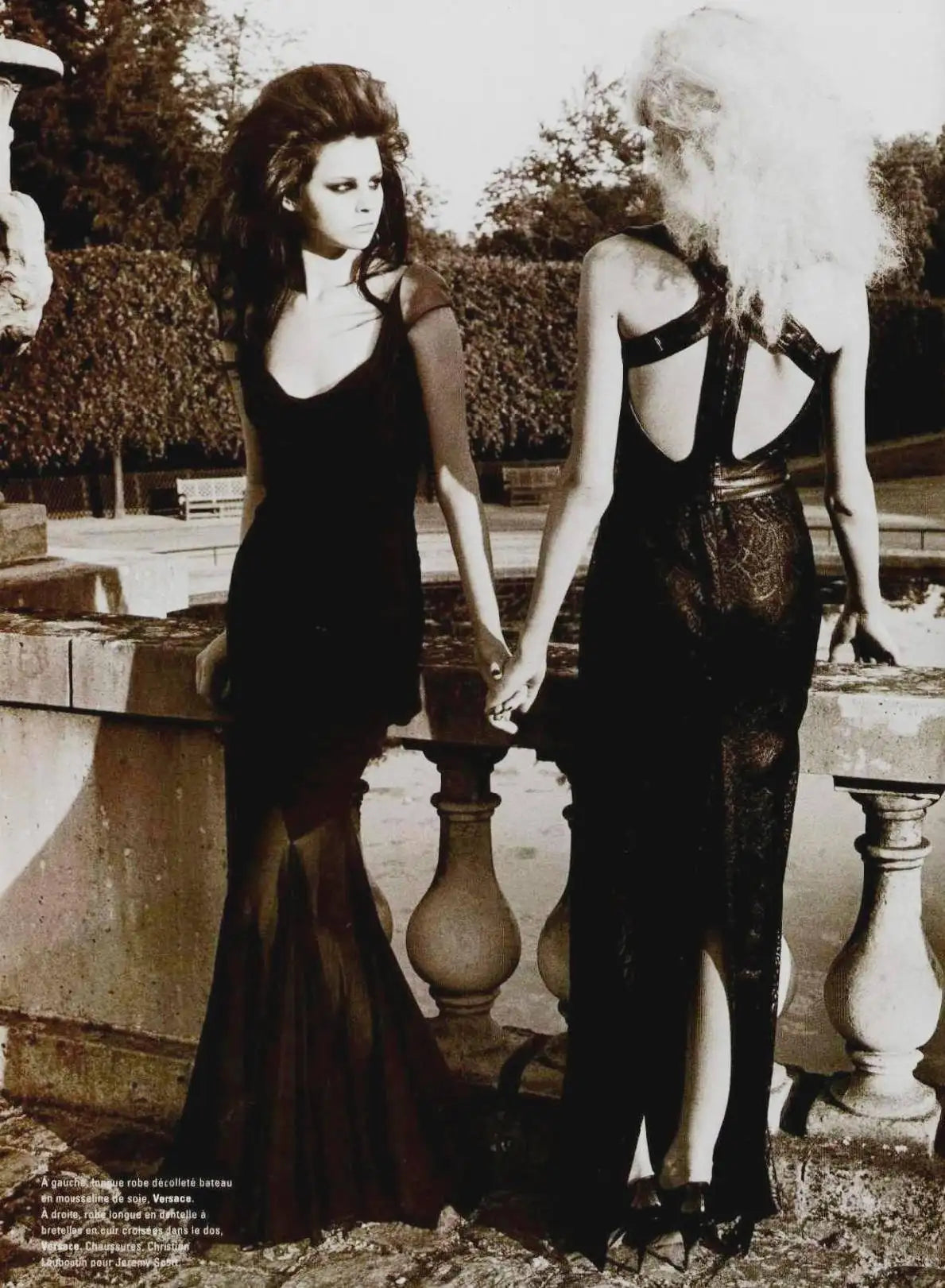 Gianni Versace Couture 2001 Runway Gown – villa amour vintage Gianni Versace Couture 2001 Runway Gown – villa amour vintage
