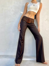 Load image into Gallery viewer, 90&#39;s Chloé mid-rise wide-leg pants
