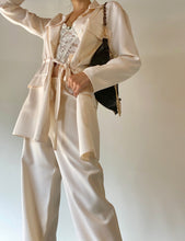Load image into Gallery viewer, Genny 100% Silk Pant and Blazer Set
