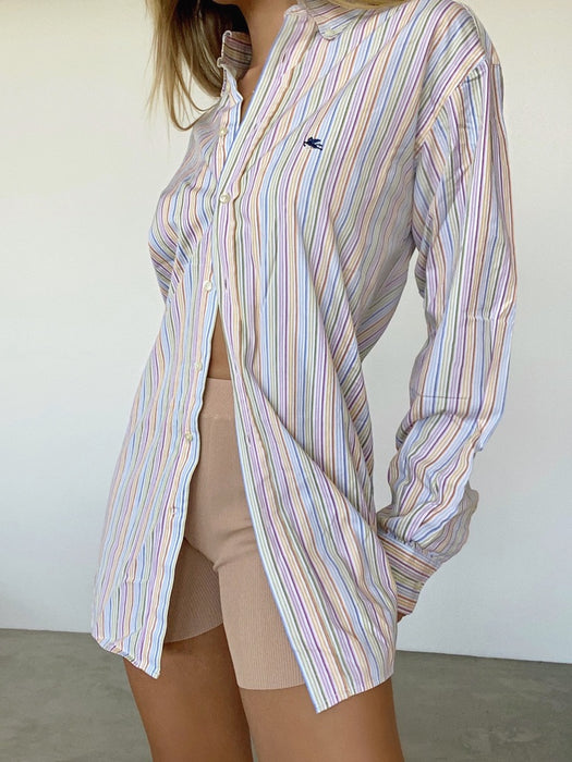 ETRO Milano oversized boyfriend button down